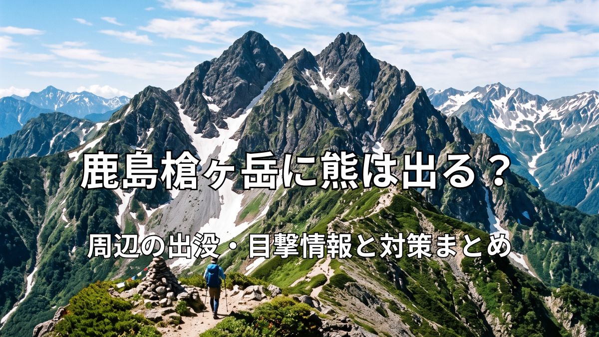晴天の北アルプス・鹿島槍ヶ岳の雄大な双耳峰へと続く登山道を歩くハイカーの後ろ姿